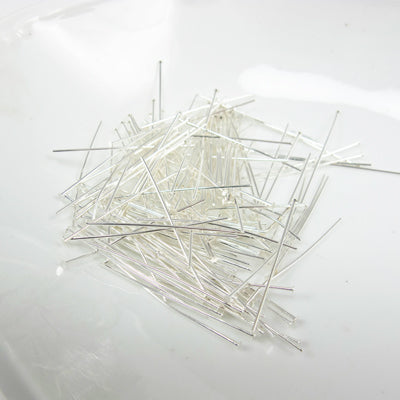 45-60206.SLC.jpg 1" Headpins - Silver Plate 144pk Image