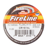 45-0615.SLC.1.jpg 6lb FireLine Wire Bead Thread - Crystal 15yd Image