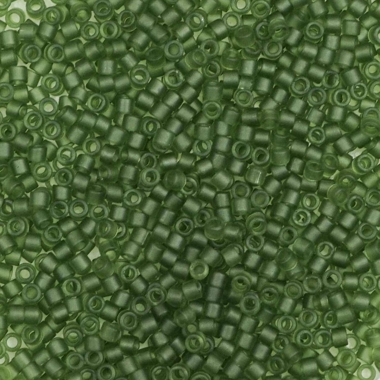 45-1131267.SLC.1.jpg Delica Bead - Matte Transparent Olive DB1267 Image