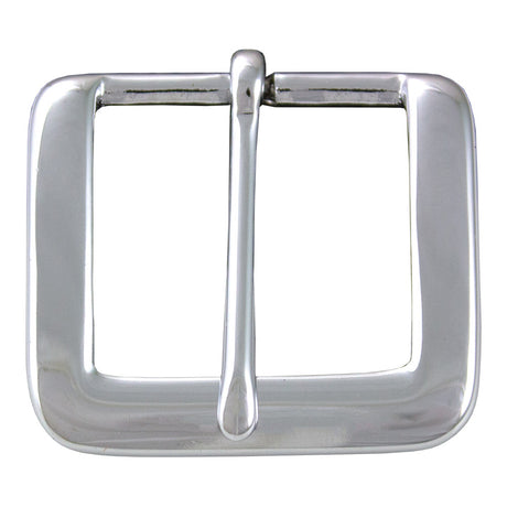 131-154999.SLC.jpg 1 1/2" Square Buckle - Soild Brass/NIckel Plate Image
