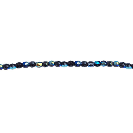 339-4.SLC.1.jpg 3mm Jet AB Bead Strand - Firepolished Image