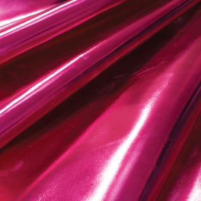 Metallic Cow Side - Hot Pink