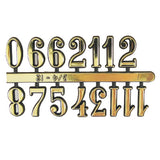 Numbers,Arabic,Gold,1",12pk