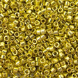 45-113424.SLC.jpg Delica Bead - Galvanized Dark Yellow Dyed DB424 Image