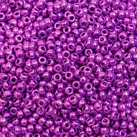 229-1019.SLC.1.jpg Seed Beads 10/0 Metallic Purple - 20g Image