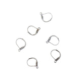 402-232.SLC.1.jpg 6pk Leverback Earwire - Antique Silver Image