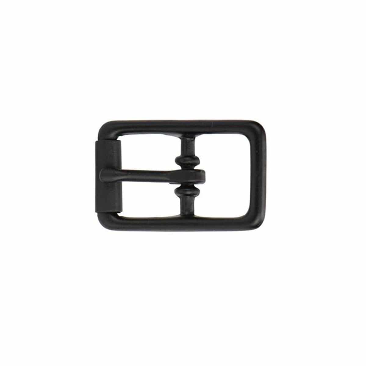 CBHR.⅝.01.jpg Black Center Bar Halter Buckle With Roller Image