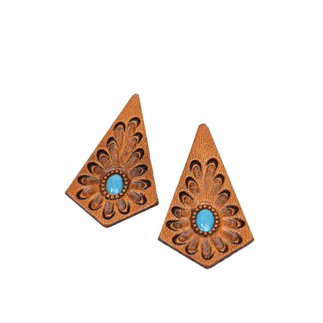 100-1071.SLC.2.jpg Small Prism Veg Tan Earring - 6 Pair Image