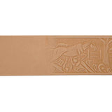 100-456805.SLC.03.jpg 1-1/2" Embossed Horse Name Space Belt Strip Image