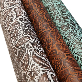 Daisy Floral Embossed Cow