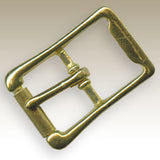 ¾" Center Bar Roller Buckle - Solid Brass