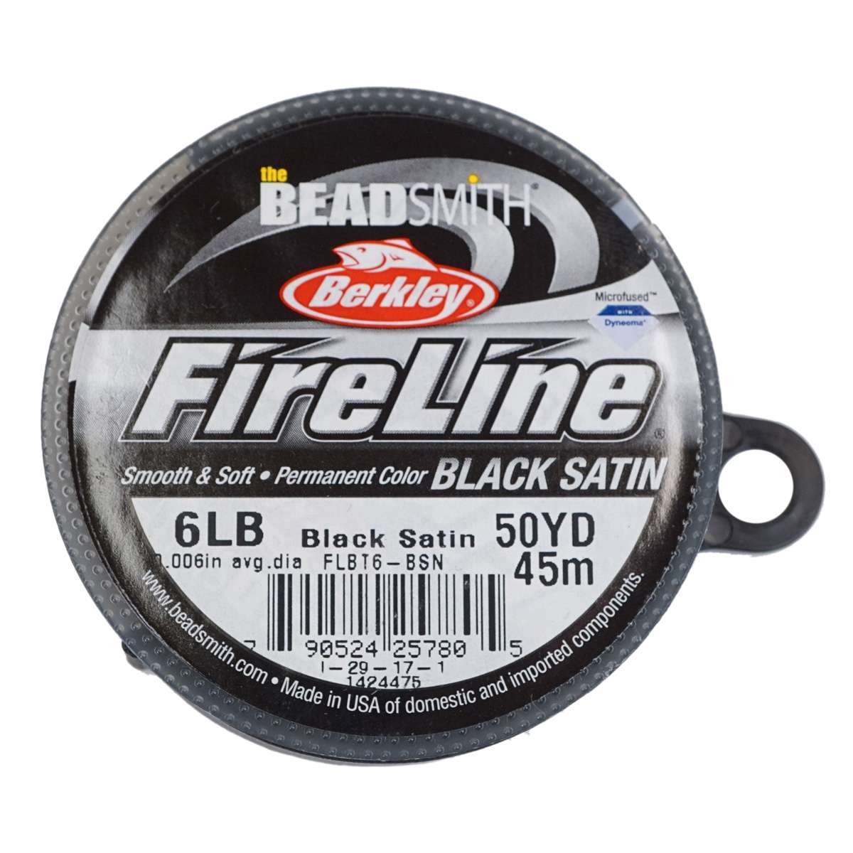 45-50061.SLC.1.jpg 6lb FireLine Wire - Black Satin 50yd Image