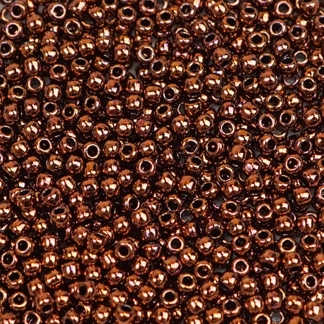 339-11222.SLC.1.jpg 11/0 Toho Dark Bronze Seed Beads - 20g Image