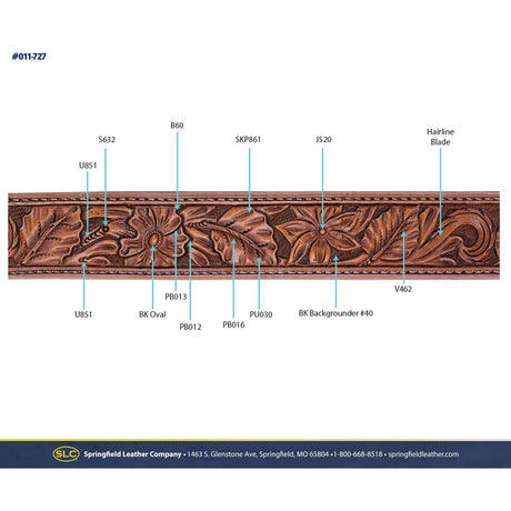 011-727.SLC.03.jpg CarveRite - Violet & Daisy Belts Image