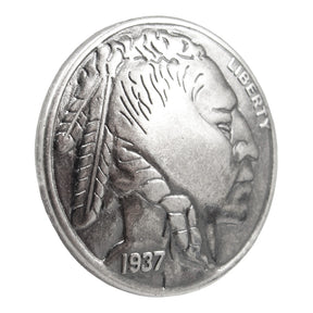 115-179180.SLC.jpg Indian Head Coin Tack - Old Silver 25pk Image