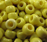 Yellow Pony Beads - 250pk