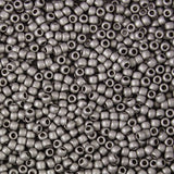 11/0 Toho Matte Metallic Nickel Seed Beads - 20g