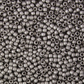 11/0 Toho Matte Metallic Nickel Seed Beads - 20g