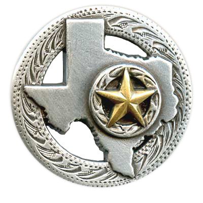 141-103.SLC.jpg Texas State Concho - Nickel Plate/Gold Plate Star Image