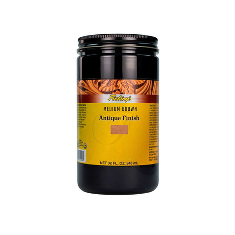 34-198103.SLC.01.jpg Fiebings Antique Finish Paste - Medium Brown 32oz Image