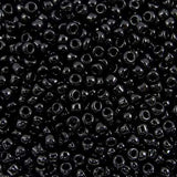 222-144001.SLC.jpg 10/0 Glass Seed Beads - Black 20g Image
