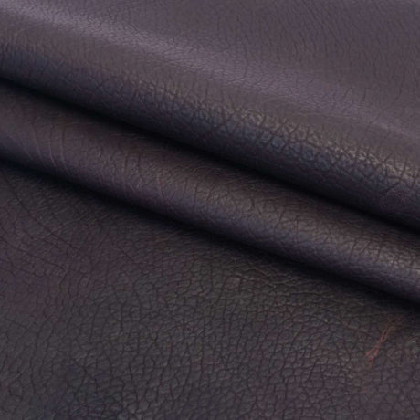 SGBDS.Matte Dark Brown.01.jpg Shrunken Grain Buffalo Double Shoulders Image