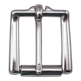 1" Heavy Duty Wave Roller Buckle - Stainless Steel
