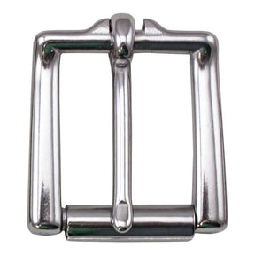 1" Heavy Duty Wave Roller Buckle - Stainless Steel