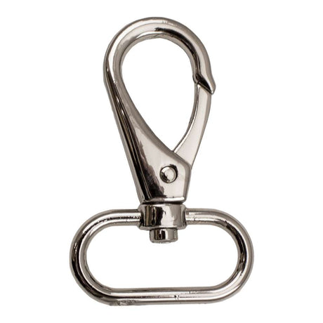 020-800802.SLC.jpg 1" Push Gate Swivel Snap - Nickel Plate Image