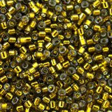 Delica Bead - Silver Lined Golden Olive DB604