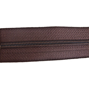 YKK Regular Zipper Tape - Brown Yard