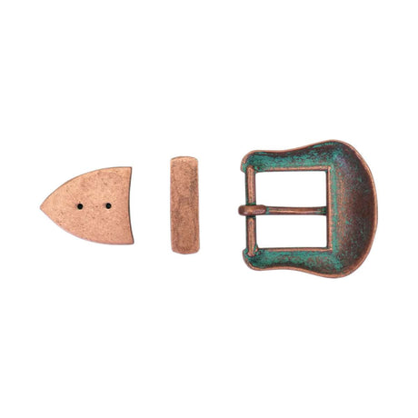 115-6379.SLC.02.jpg Western Floral Buckle Set Image