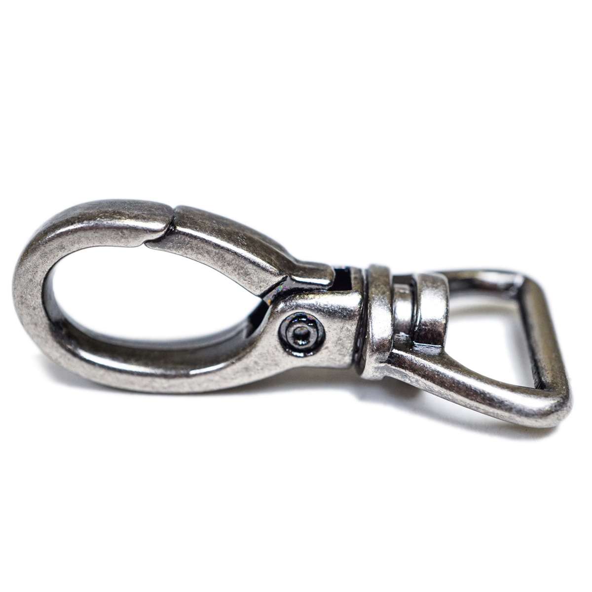 115-1124.SLC.3.jpg Push Gate Swivel Snap - Antique Nickel Image