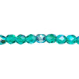 339-58.SLC.1.jpg 4mm Emerald AB Bead Strand - Firepolished Image