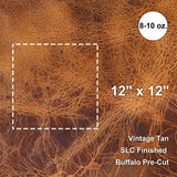133-421205.SLC.1.jpg 12"x12" Vintage Tan Buffalo Pre-Cut Image