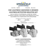 EDCK.Left Hand CakeZero.1911.jpg EDC Leatherworks Holster Kits Image