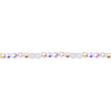 3mm Crystal AB Bead Strand - Firepolished