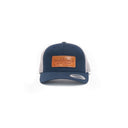 Navy Springfield Leather Hat