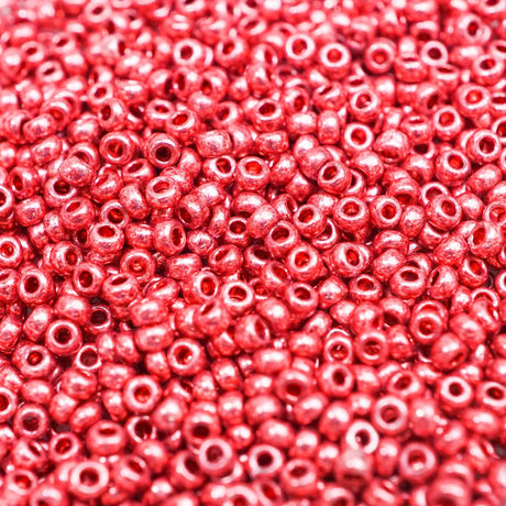229-1020.SLC.1.jpg Seed Beads 10/0 Metallic Red - 45g Image