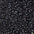 45-894511.SLC.jpg 8/0 Seed Beads - Picasso Smoky Black Matte 22g Image