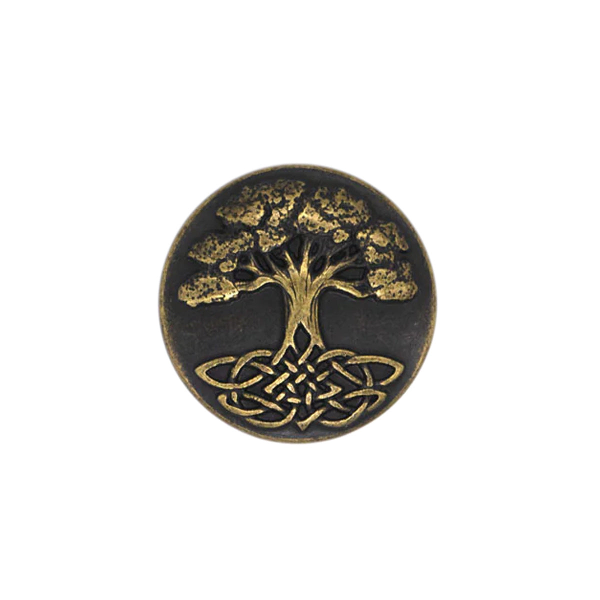 TLSBC.Antique Brass.01.jpg Tree of Life Screw Back Concho Image