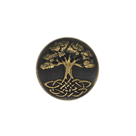 TLSBC.Antique Brass.01.jpg Tree of Life Screw Back Concho Image