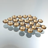 Light Copper Topaz SS16 Flatback - 24pk