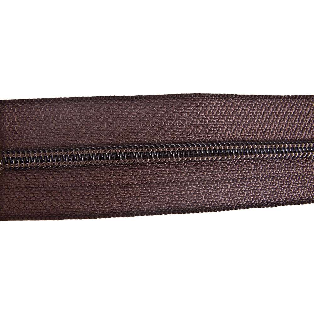 129-135002.SLC.jpg YKK Regular Zipper Tape - Brown Yard Image