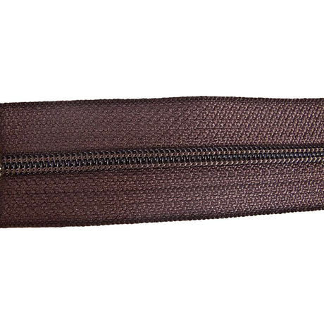 129-135002.SLC.jpg YKK Regular Zipper Tape - Brown Yard Image