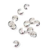 45-62.SLC.1.jpg 4mm Crimp Cover - Silver Plate Corrugated 12pk Image