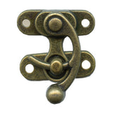 1 ¼" Swing Lock Clasp - Antique Brass Plate