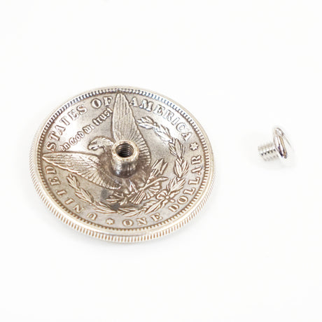 280-709706.SLC.2.jpg 1 ½" Morgan Dollar Head Concho Image
