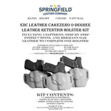 EDCK.Right Hand CakeZero.Ruger.jpg EDC Leatherworks Holster Kits Image