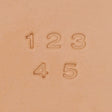 011-490400.SLC.01.jpg 1/4" Standard Number Stamp Set Image